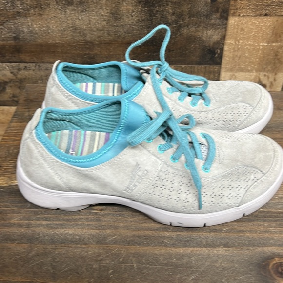 DANSKO Elise Slip Resistant Gray Suede Shoes Sneakers Women's Size‎ 39 - Picture 3 of 7